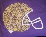 (image for) Tribal Football Helmet